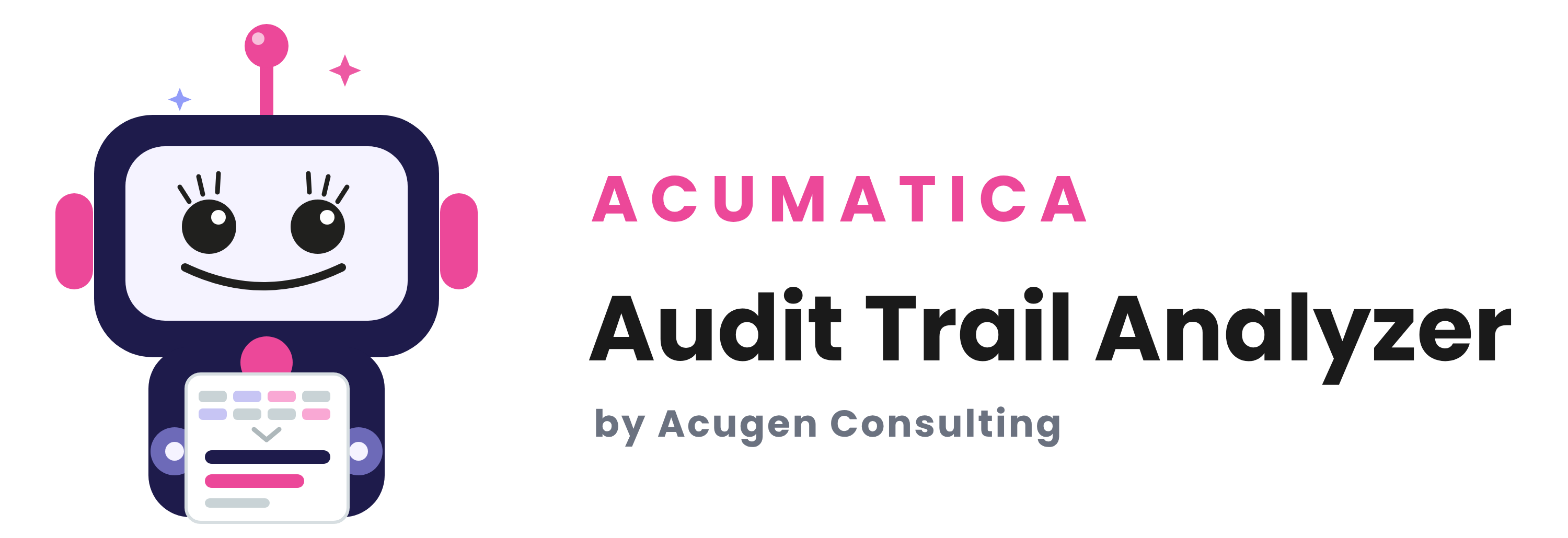 Acumatica Audit Trail Analyzer